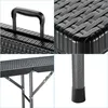 Set de 2 bancs de jardin pliables 180cm acier aspect Voir les images du produit 3