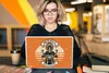 MuchoWow® Laptop Aufkleber Sticker Cover Motorrad - Skelett Produktbild-Vorschau 5