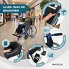 Rollstuhl Faltbar Mobiclinic Sitzfläche 46 cm Handbremse Produktbild-Vorschau 5