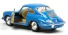 Porsche 356B Carrera 2 blau Modellauto ca. 12 cm Produktbild-Vorschau 4