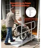 SucceBuy Rollstuhlrampe mit Handläufen, 1806x830x1080 mm Produktbild-Vorschau 2