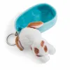 NICI klíčenka Spící pejsek 8cm Kokršpaněl, košík světle Náhled obrázku produktu 3