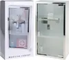Silberner Medizinschrank aus Metall mit 3 Einlegeböden Produktbild-Vorschau 1