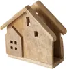 Boltze Serviettenhalter Hausform Holdy Holz Tischdeko Produktbild-Vorschau 2