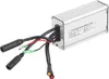 A silver rectangular electronic controller for a brushless motor with multiple cables and connectors. Náhled obrázku produktu