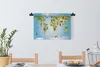 MuchoWow® Wandteppich Wandbehang Weltkarte - Kinder - Natur Produktbild-Vorschau 4