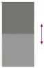 vidaXL zatemňovací roleta šedá 70x130 cm šířka látky 65,7 Náhled obrázku produktu 5