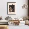 Gerahmtes Poster - Schwarzer Rahmen - Blätter Form Figur - Produktbild-Vorschau 7