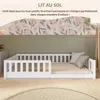 Crazy Pine Lit d'enfant 90x190 cm - Lit de sol Montessori Voir les images du produit 5