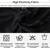 Klubová židle kryt, Stretch Elastan odnímatelné černé Art Náhled obrázku produktu 8