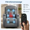 HOMCOMRelaxsessel verstellbar Massagesessel mit Produktbild-Vorschau 4
