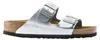 Birkenstock Arizona klapki kolor srebrny dla kobiet 1012282 Podgląd zdjęcia produktu 17