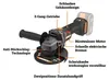 WORX WX814.9, 8600 RPM, 12,5 cm, Akku, 1,7 kg, Bürstenloser Produktbild-Vorschau 7