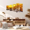 Bild auf Leinwand - Leinwandbild - Berge Bach Wasser - Produktbild-Vorschau 7