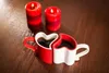 Gadget Master Romantic Mugs Red-White, 2 x herzförmige Produktbild-Vorschau 8