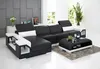Ecksofa Polster Ecksofa LForm Couchtisch Modernes Sofa Produktbild-Vorschau 1