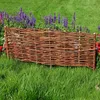 Weidenzaun Beeteinfassung Weide Beet Palisade Zaun Beet Produktbild-Vorschau 8