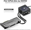deleyCON 30cm PCIe 12pin Stecker auf 2x8pin Buchse Produktbild-Vorschau 3