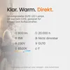 Kobi GU10 LED-Spot 8W 800lm 6500K tageslichtweiß 5 Stück Produktbild-Vorschau 3