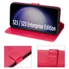 Handy Tasche für Samsung Galaxy S23 Handyhülle Blumen Hülle Produktbild-Vorschau 3