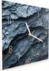 Wanduhr aus Glas mit Motiv Gefaltete Texturen- 30 x 30 cm - Produktbild-Vorschau 1