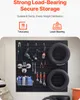 A wall-mounted tool storage system with various tools and tires displayed. Náhled obrázku produktu