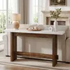 Tribesigns 160 cm Holz Konsolentisch, Schmaler Sofatisch Produktbild-Vorschau 5