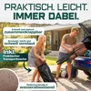 KESSER® Sedia da campeggio pieghevole, portata 150 kg, con Anteprima dell’immagine prodotto 6