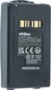 A black battery pack with product information printed on it. Produktbild-Vorschau
