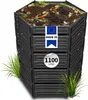 GARANTIA AIR-KING Composteur modulaire 1100 L, noir Voir les images du produit 1
