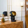Statue - HOME DECO FACTORY - Astronaute - Vide-poche - Noir Voir les images du produit 1