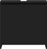 vidaXL Badezimmerschrank Schwarz 60x33x61 cm Holzwerkstoff Anteprima dell’immagine prodotto 6