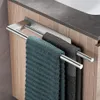 Handtuchhalter Edelstahl, selbstklebend, bohrfrei, Produktbild-Vorschau 1