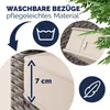 CASARIA® Polyrattan Ecklounge Set für 6 Personen Creme Produktbild-Vorschau 4