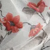 Gardine JENNY weiß ziegelrot 140x250 cm  Ösen Ösenvorhang Produktbild-Vorschau 10
