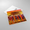 Bilder auf glas - Afrika Stamm - 70x70cm - Glasbilder - Produktbild-Vorschau 2