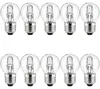 10 x  Halogen Tropfen 42W = 60W E27 klar warmweiß dimmbar Produktbild-Vorschau 1