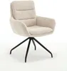 Set di due poltrone reclinabili Taragona, beige con Anteprima dell’immagine prodotto 1