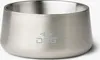 A close-up studio shot of a steel dog bowl. Produktbild-Vorschau