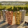 Metall Dubbebecher und Dubbeglas (Kupfer) 0,5 Liter - Produktbild-Vorschau 3