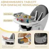 FCH Hochstuhl Baby 3-in-1 Baby Stuhl - Kinderhochstuhl - Produktbild-Vorschau 5