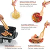 BlauKe® Set di Utensili da Cucina in Legno di Bamboo - Kit Anteprima dell’immagine prodotto 10