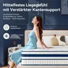 Matratze 180x200 30cm Integrierter Topper Matratze 7 zonen Produktbild-Vorschau 5