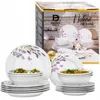 Porcelánová súprava riadu 18-dielny jedálenský servis pre 6 Náhľad obrázku produktu 17