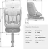 Daliya® BRAVO i-Size, 360° drehbarer Kindersitz, ISOFIX & Produktbild-Vorschau 16