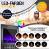 KESSER® LED Kamin Elektrokamin Heizung mit Thermostat, Produktbild-Vorschau 3