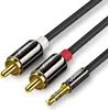 Ugreen AV116, 3.5mm, Stecker, 2 x RCA, Stecker, 3 m, Produktbild-Vorschau 1