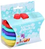 5x BABY BADEBOOT Set Bunt stapelbar Badewannenspielzeug Produktbild-Vorschau 4