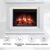Elektrický krb BALDERIA Baldur – stojací krb – bílý Náhled obrázku produktu 10