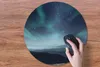 MuchoWow® Mauspad Mousepad Nordlichter - Sterne - Berg - Produktbild-Vorschau 3